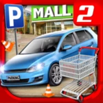 shopping mall car driving 2 android application logo